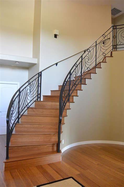 carbonized strand bamboo flooring on stairs